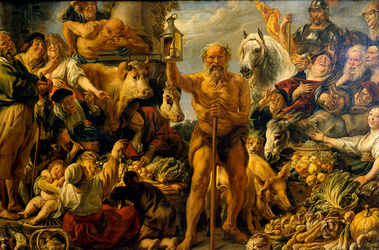 Diogenes Searching for an Honest Man