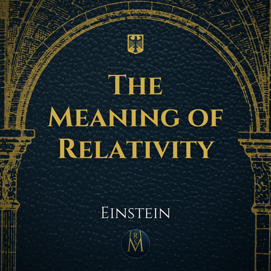 The Meaning of Relativity